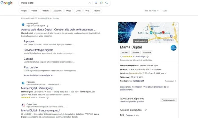 Augmenter la visibilité web de ma boîte avec une fiche GMB à jour et optimisée